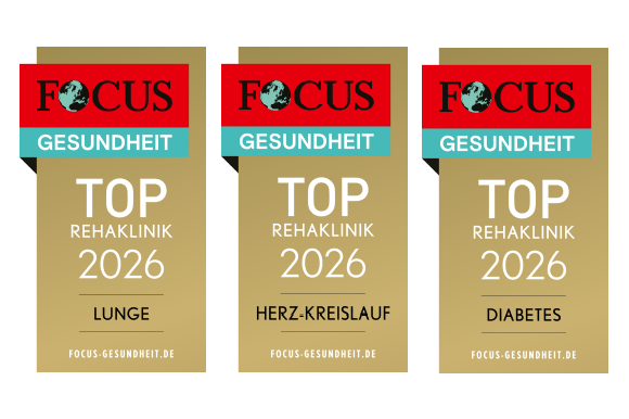 Drei Klinikauszeichnungen